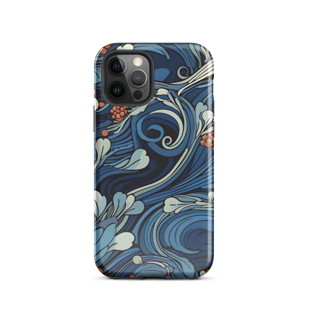 Nature's Elegance: An Oceanic Tapestry | Phone Case |  12 Pro | Tough Case | Glossy