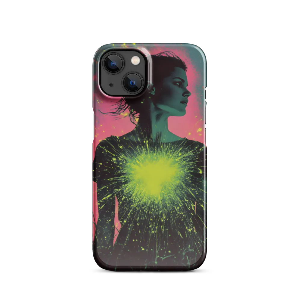 Cosmic Heart: A Surreal Portrait of Strength