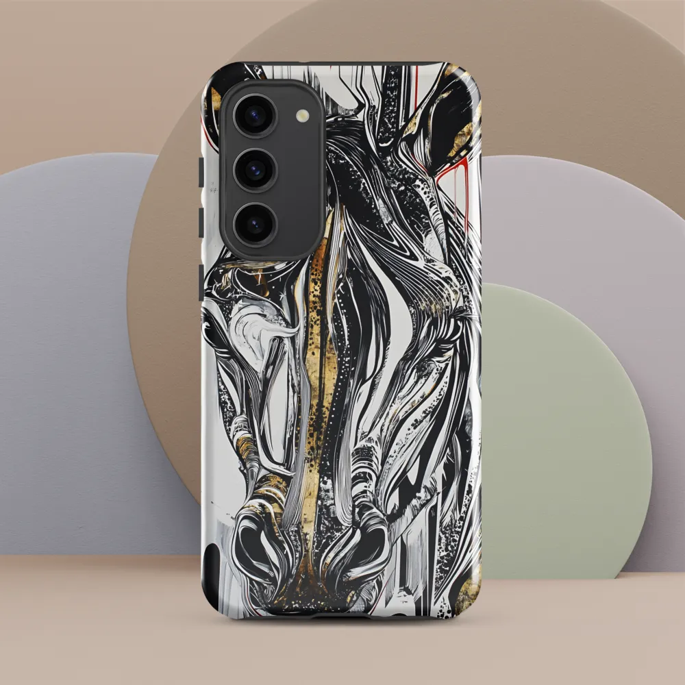 Ethereal Majesty: The Abstract Zebra