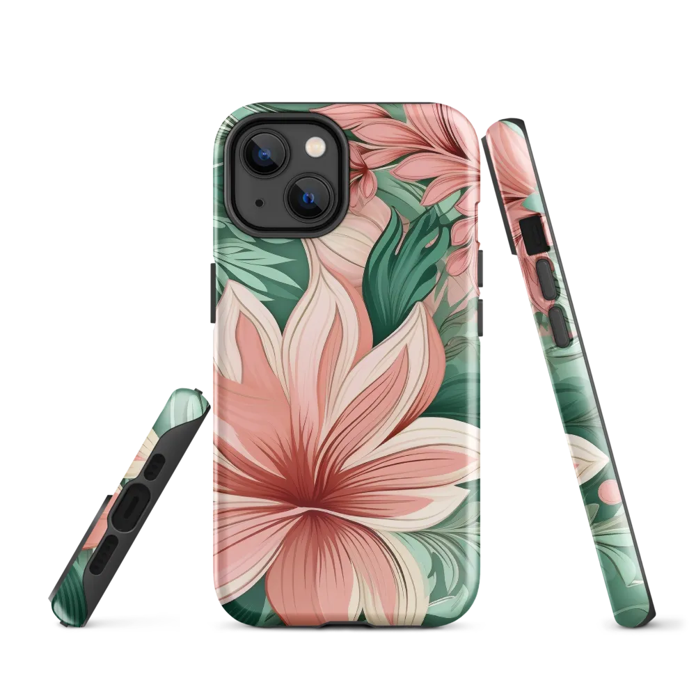 Tropical Blossoms | Phone Case |  14 | Tough Case | Glossy