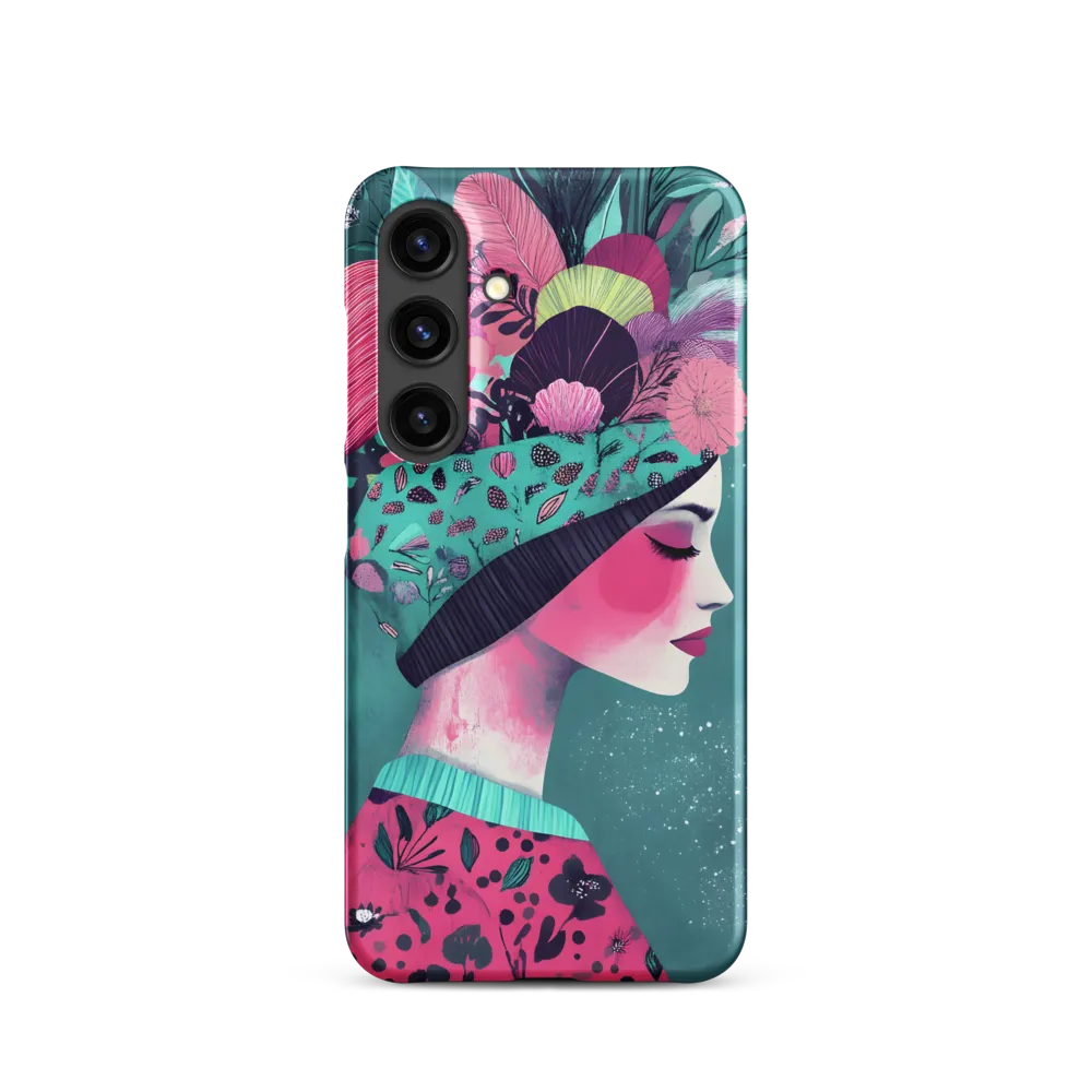 Whimsical Floral Portrait