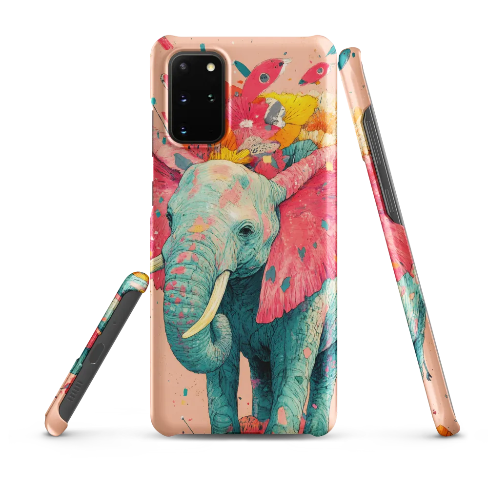 Whimsical Elegance: The Floral Elephant