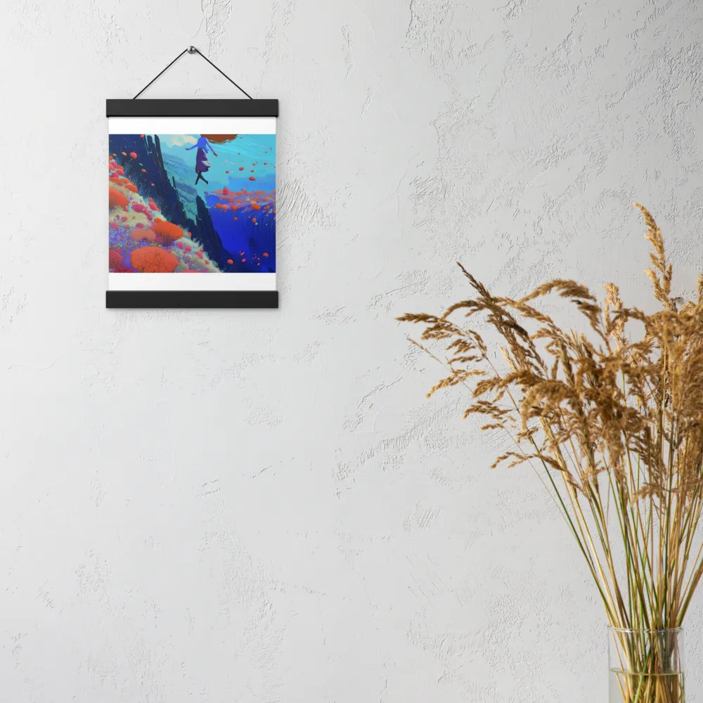 Whispers of Freedom | Poster With Black Wood Hanger | 8″×10″