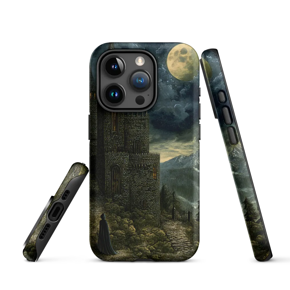 Whispers of the Moonlit Castle | Phone Case |  15 Pro | Tough Case | Matte