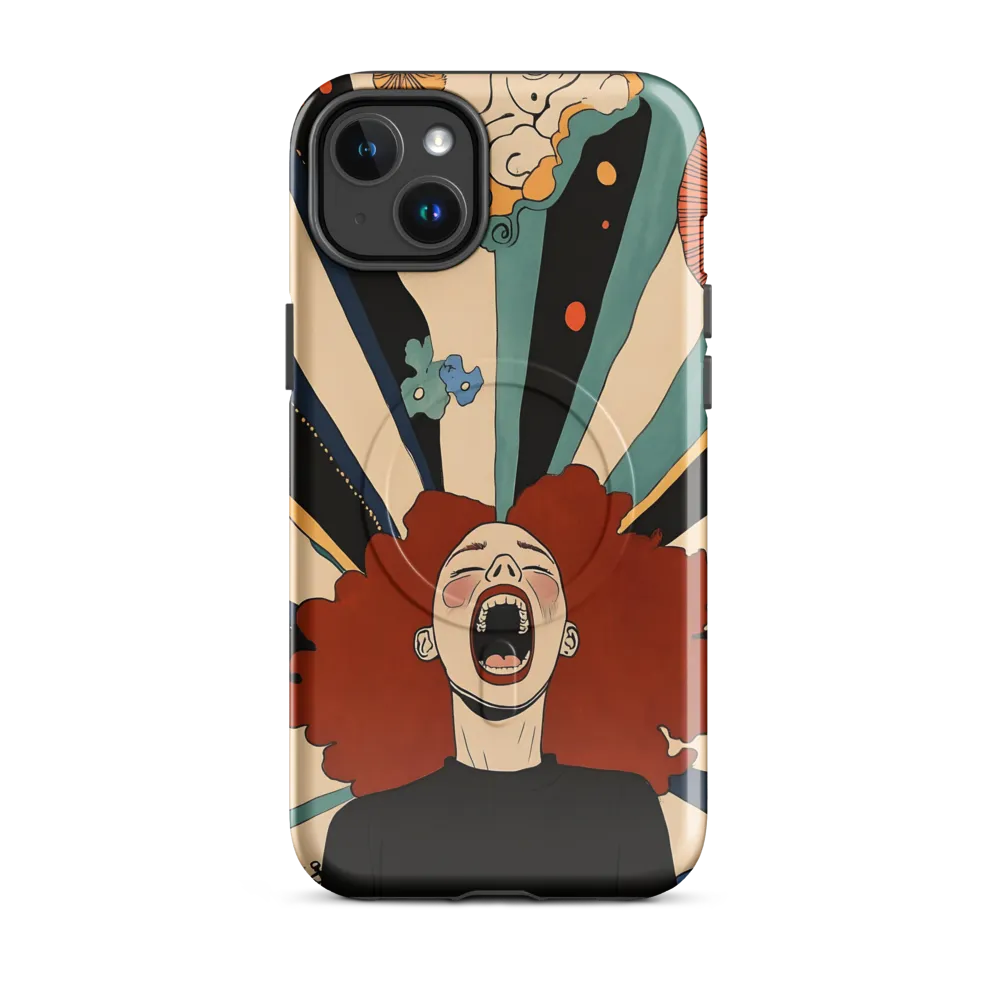 Roar of Emotion | Phone Case |  14 Plus | MagSafe® Tough Case | Glossy