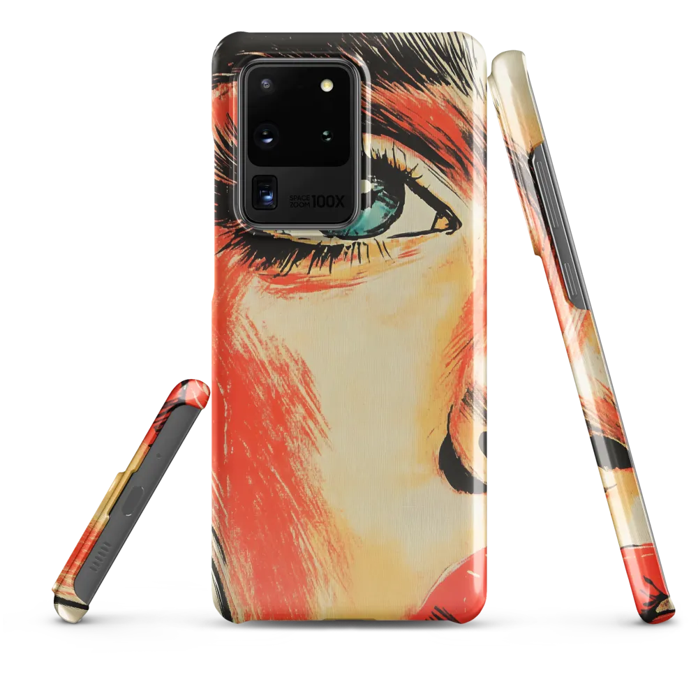Intense Gaze: A Pop Art Portrait