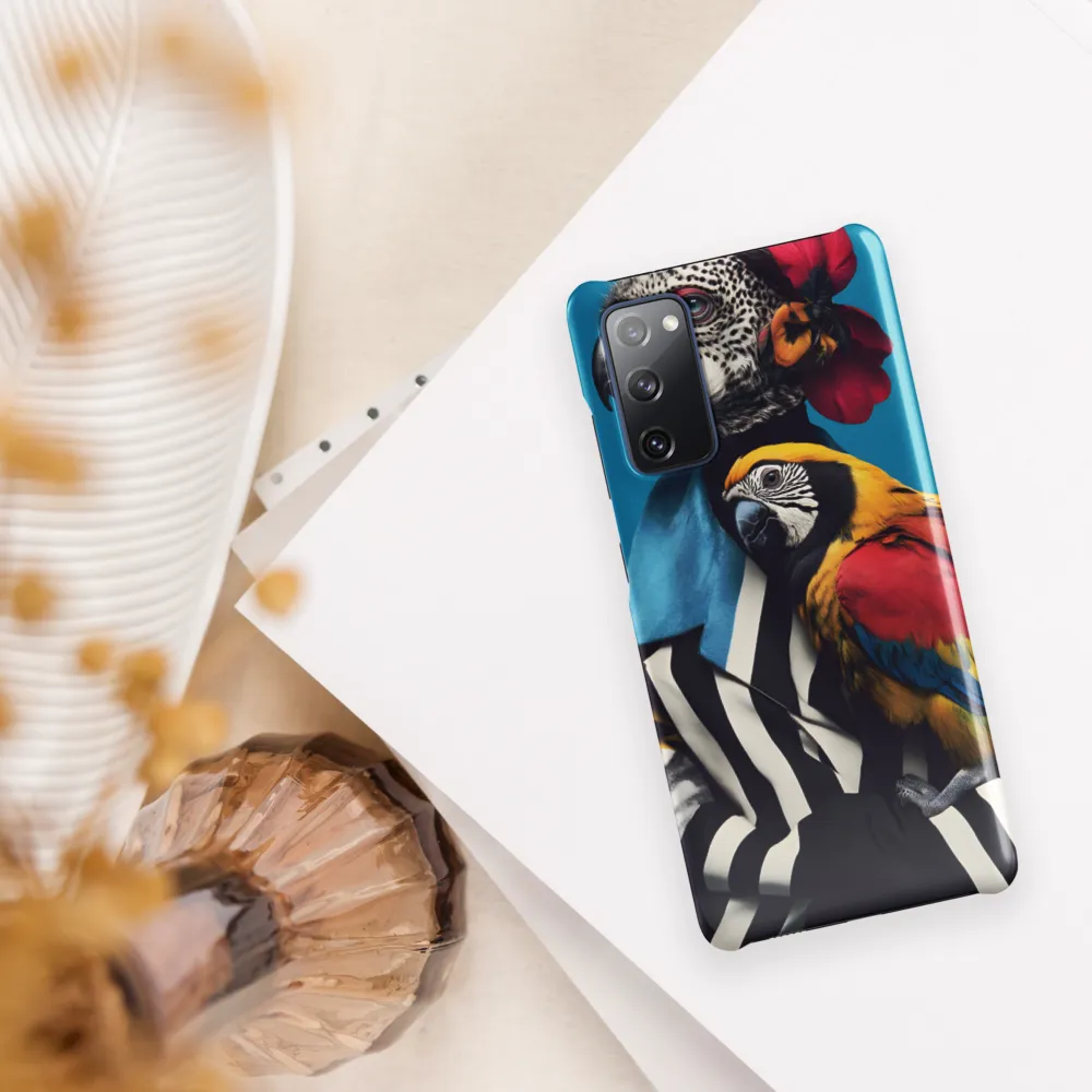 Vibrant Fusion of Flora and Fauna