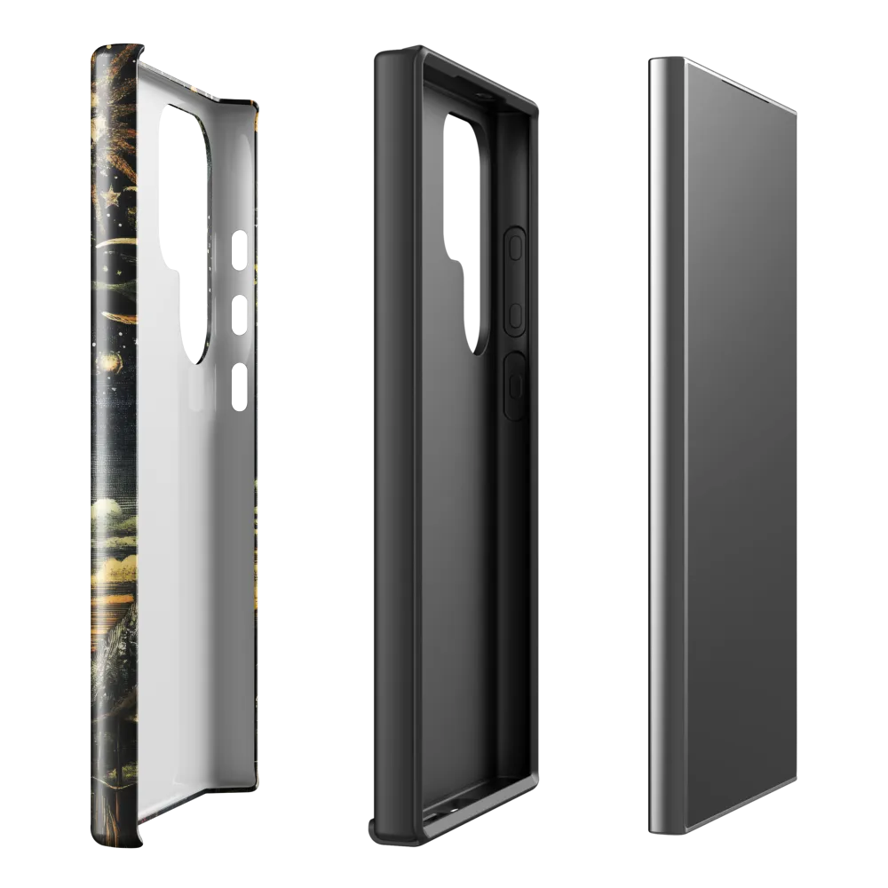 Cosmic Curiosity: A Journey Beyond Earth | Phone Case |  S24 Ultra | Tough Case | Glossy
