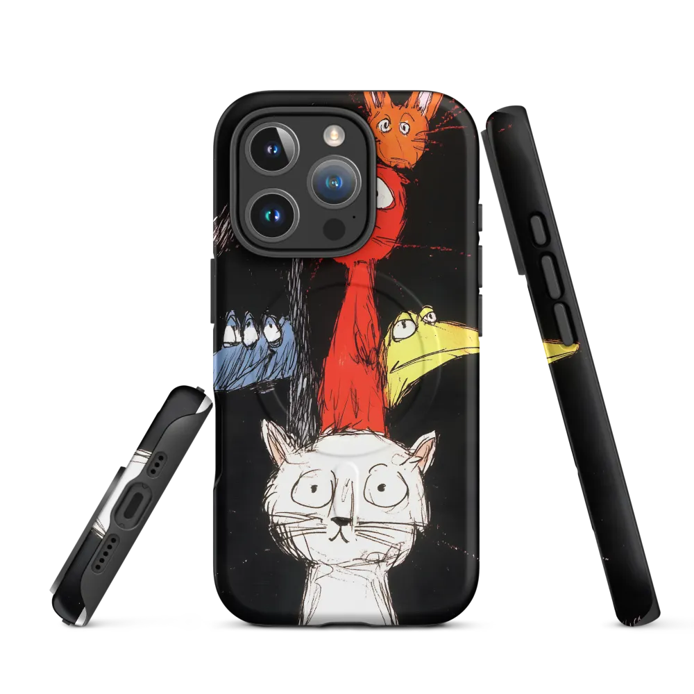 Whimsical Menagerie | Phone Case |  16 Pro | MagSafe® Tough Case | Matte