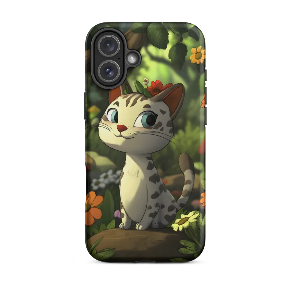 Whimsical Forest Cat