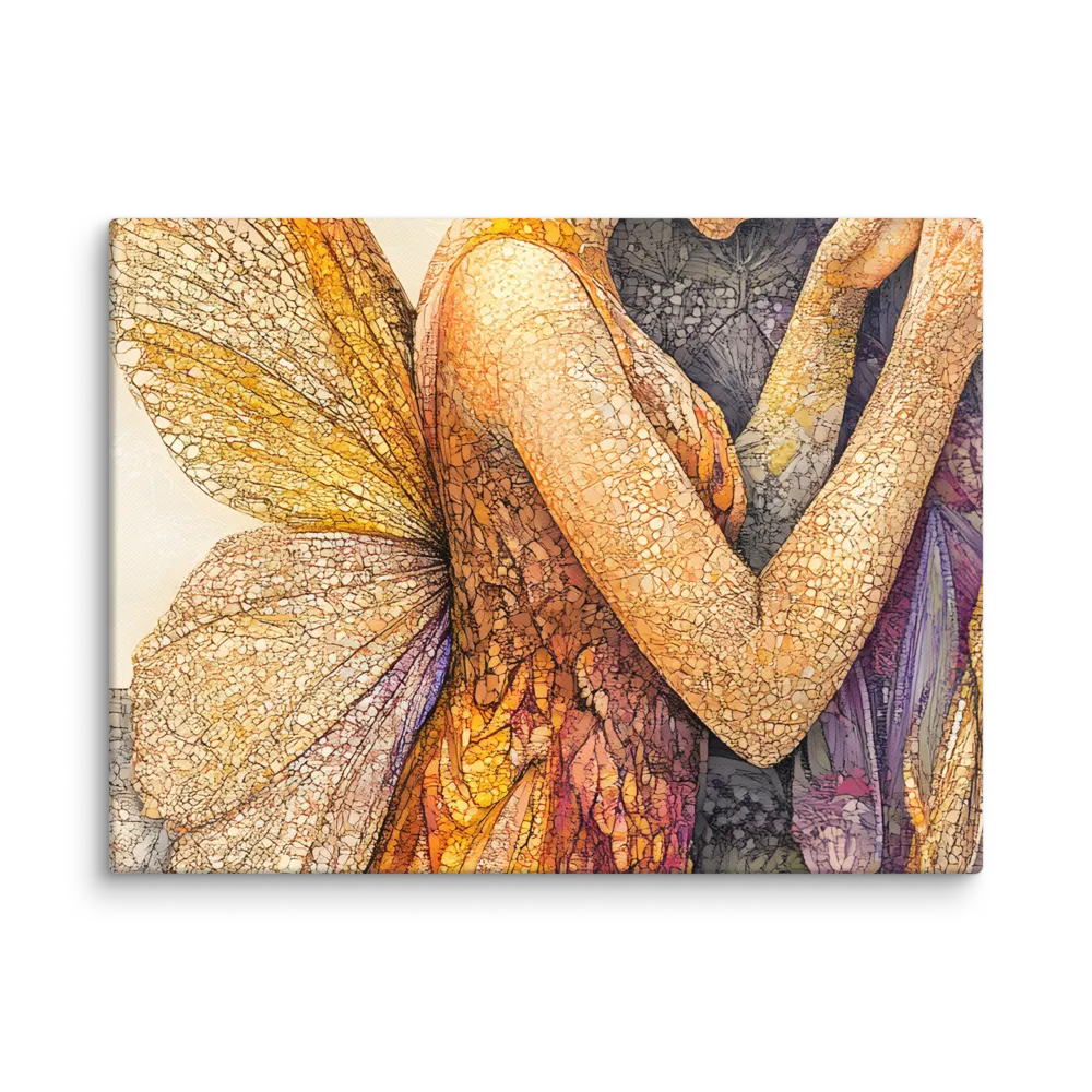 Whispers of the Frosted Meadow | Canvas | 9″×12″