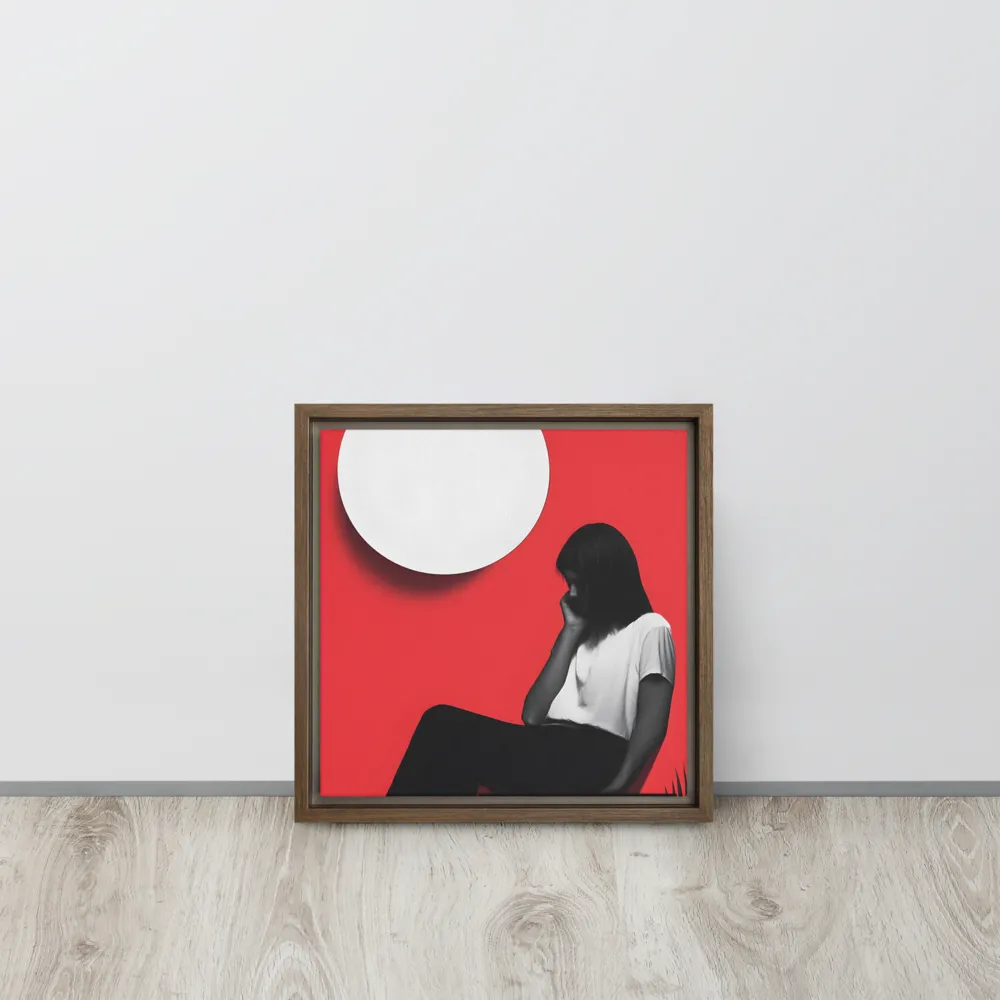 Contemplation in Red