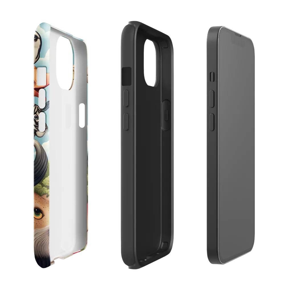 Harmonious Echoes of Wildlife | Phone Case |  13 | Tough Case | Glossy