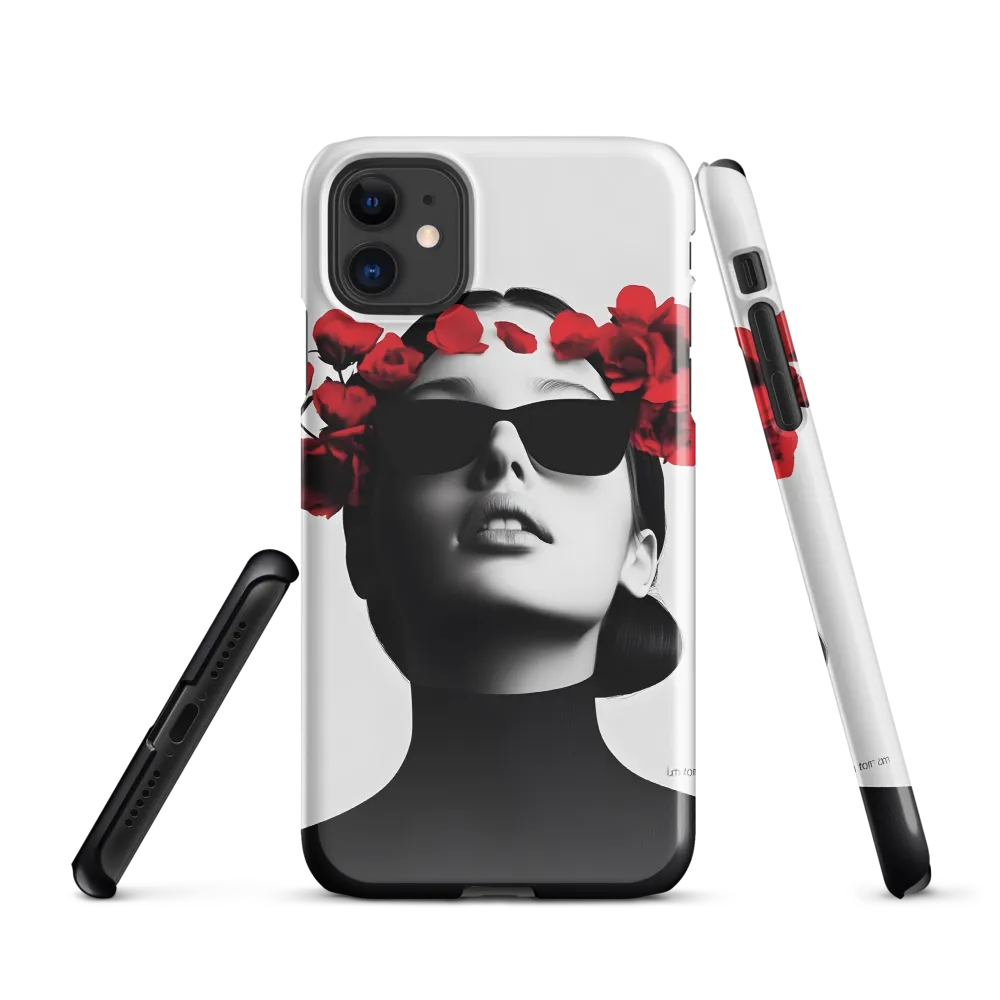 Blooming Elegance | Phone Case |  11 | Snap Case | Glossy