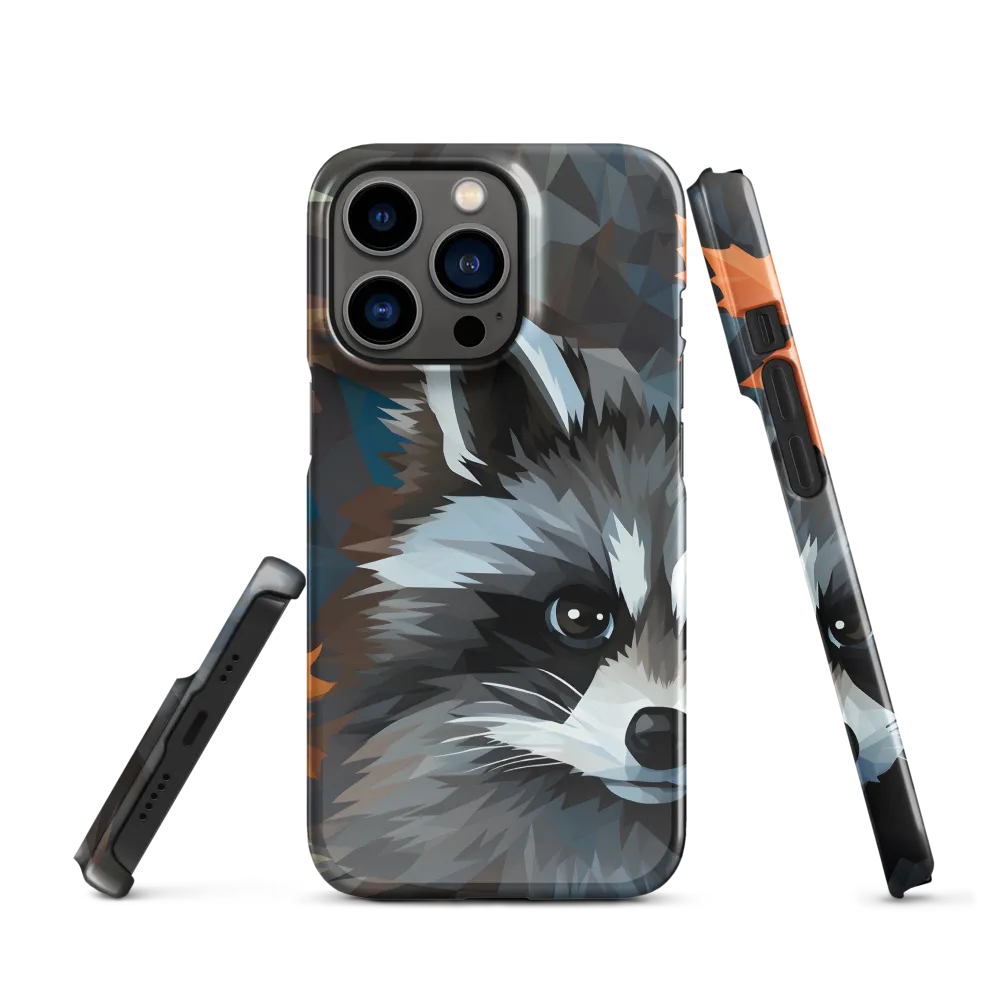 Whispers of Autumn: The Raccoon's Gaze