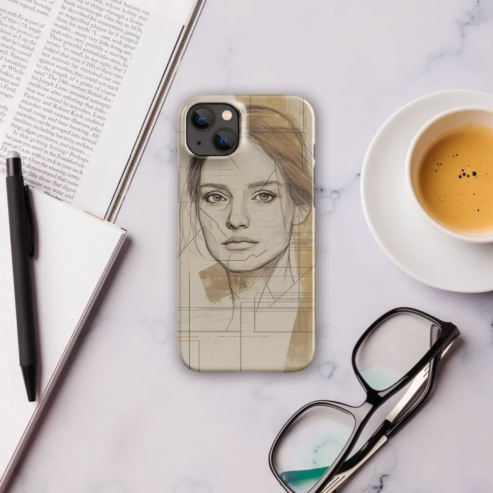 Geometric Elegance: A Modern Portrait