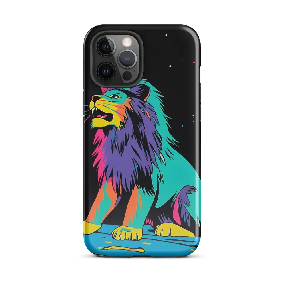 Roaring Colors: The Neon Lion