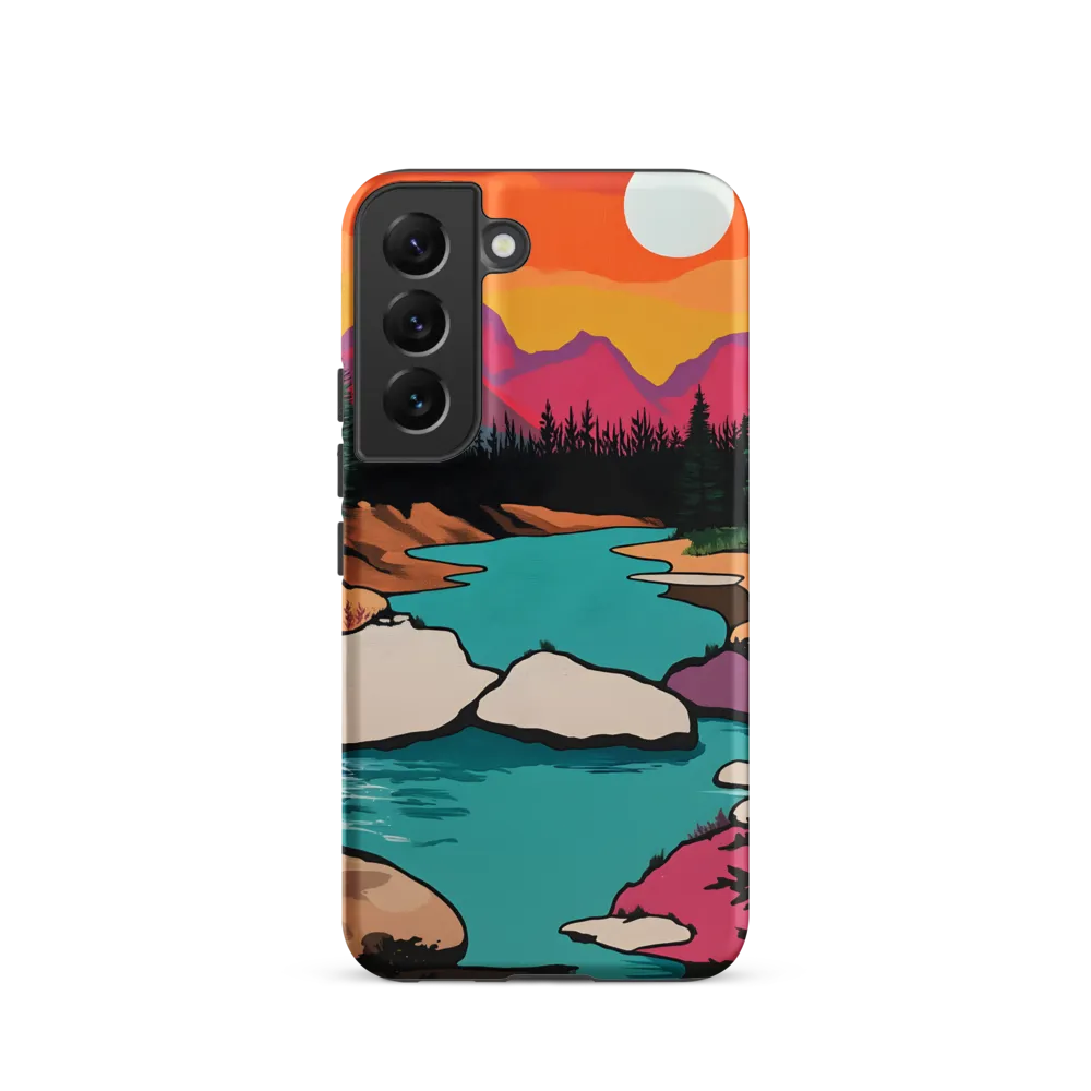 Dual Suns Over Serene Waters