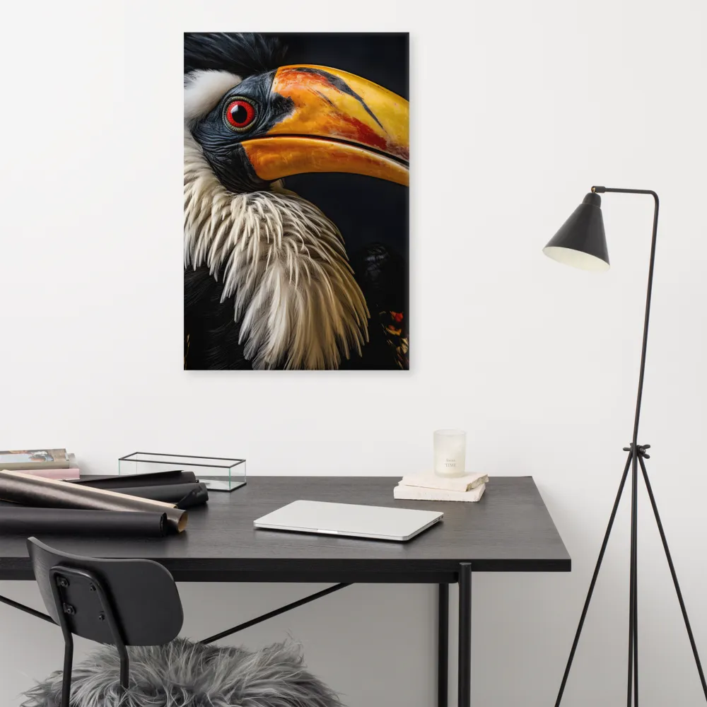 Majestic Hornbill Portrait