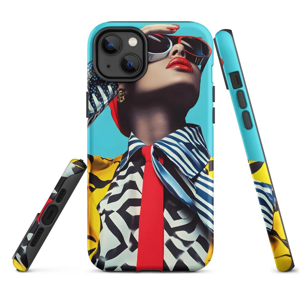 Chic Confidence in Bold Patterns
