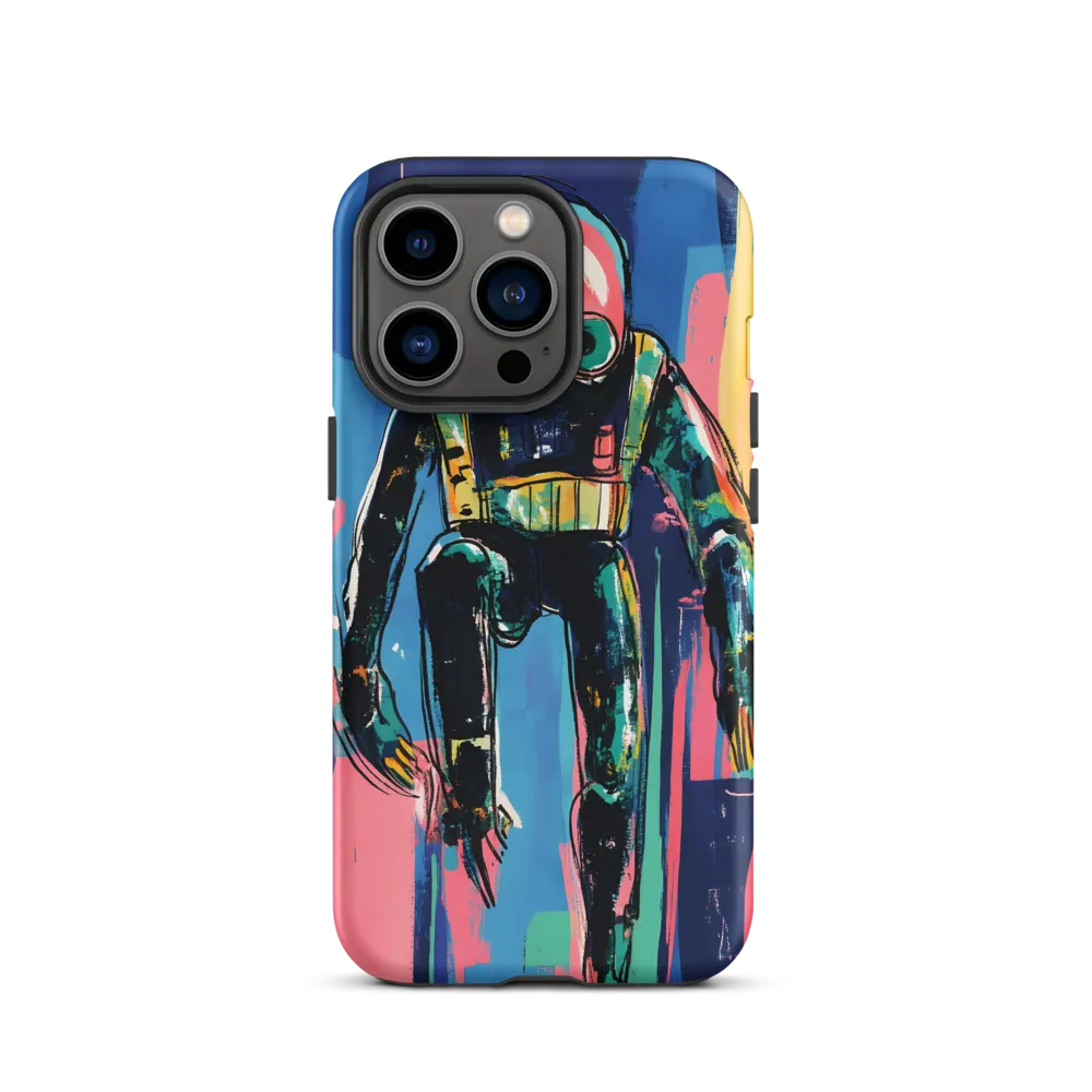 Diver in Vibrant Motion