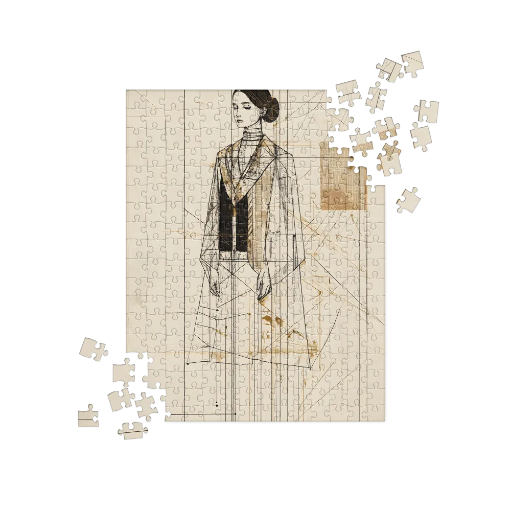 Elegance in Lines | Jigsaw Puzzle | 252 pieces