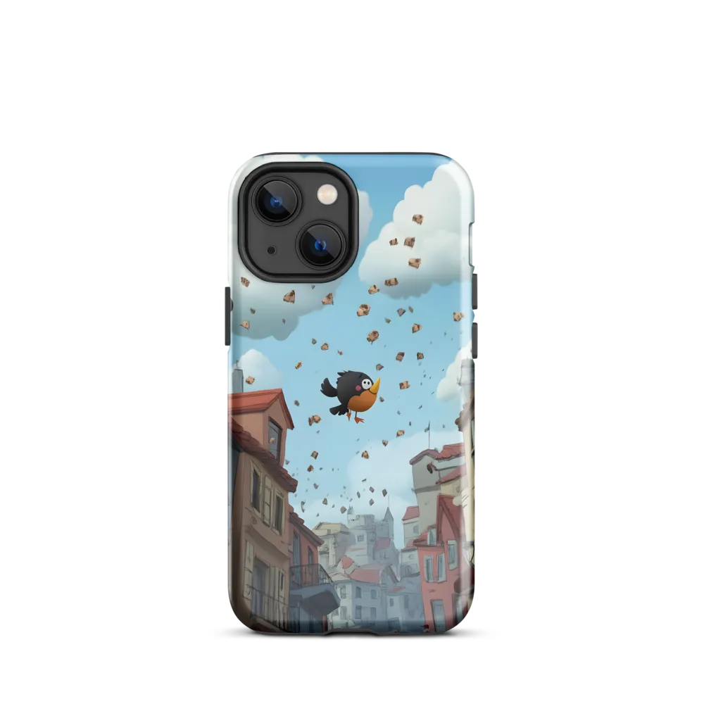 A Whimsical Flight Through Bread and Sky