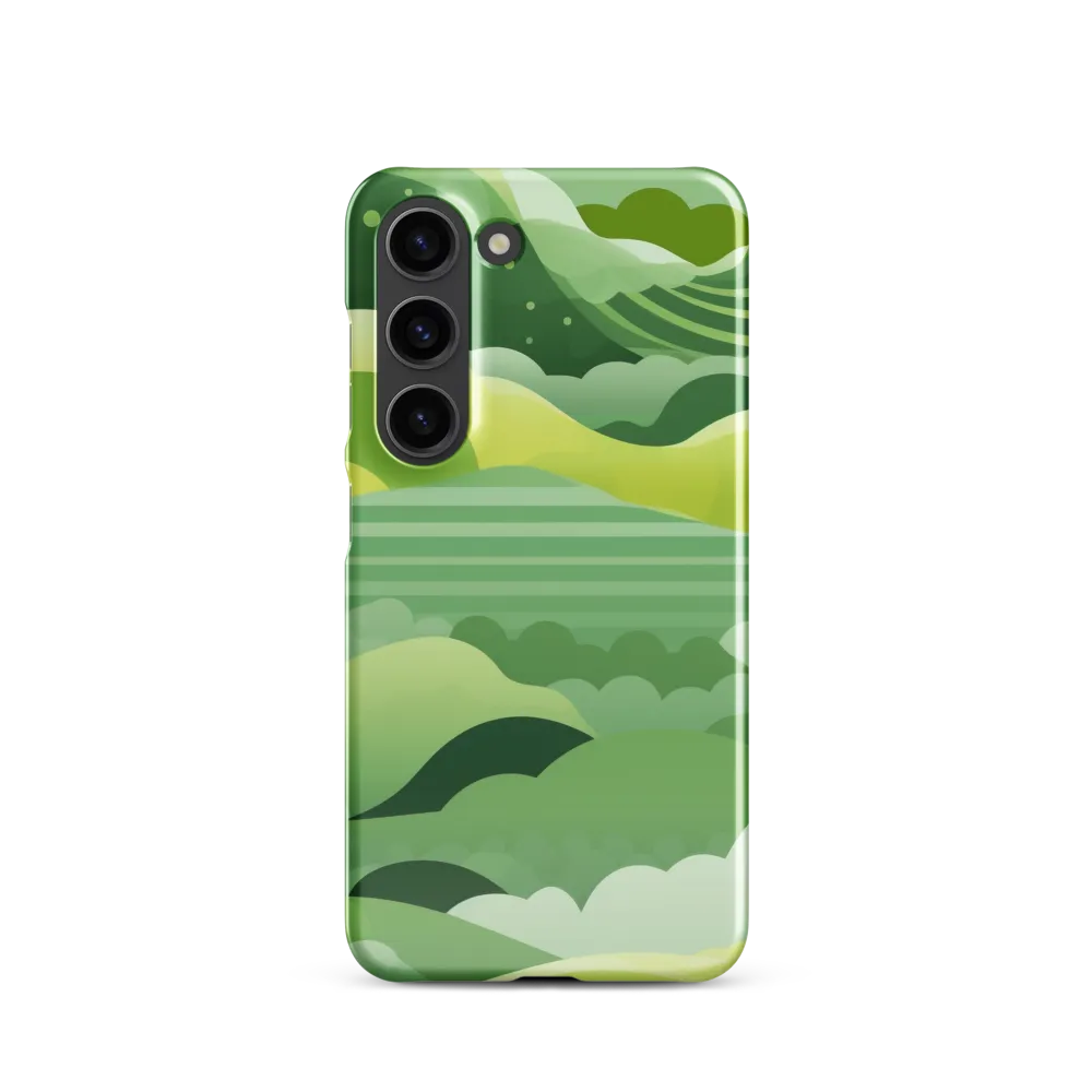 Tranquility in Green Waves