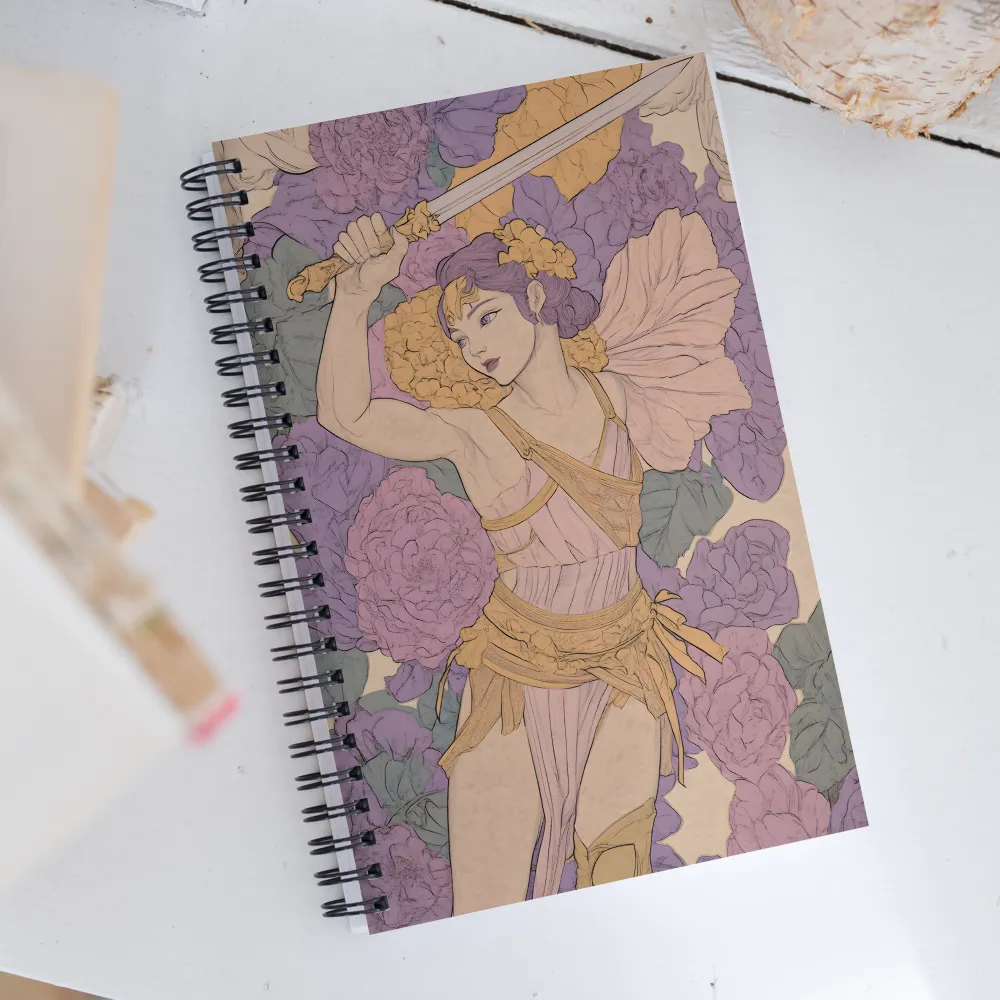 Goddess of Blossoms | Spiral Notebook