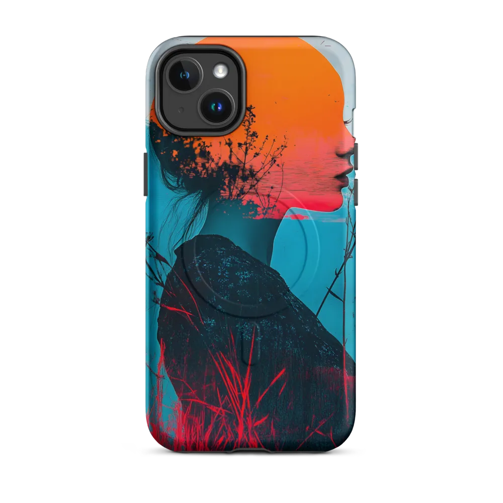 Ethereal Silhouette: A Dance of Nature and Self