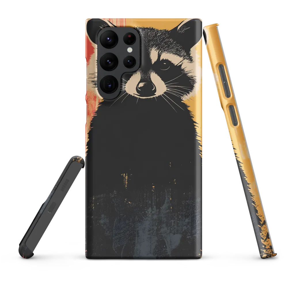 Whimsical Raccoon Portrait