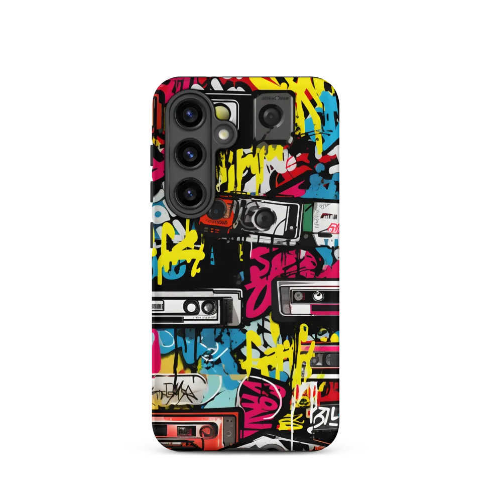 Urban Nostalgia: A Retro Cassette Explosion