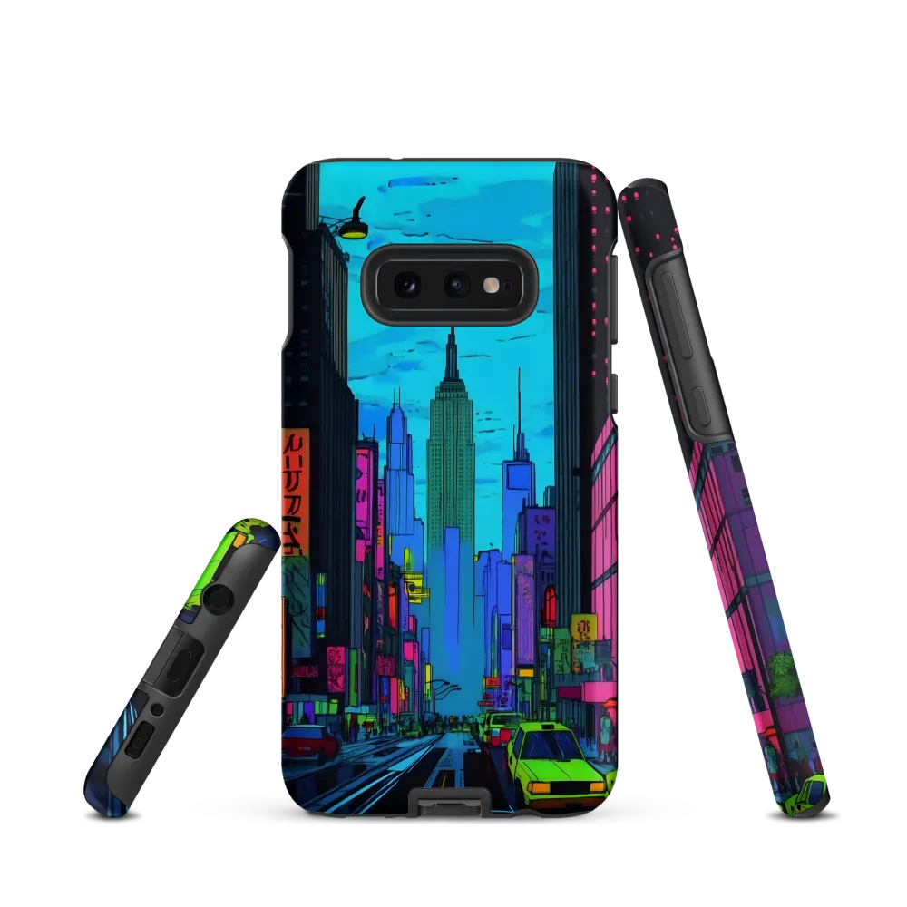 Neon Dreams of the City | Phone Case |  S10e | Tough Case | Matte