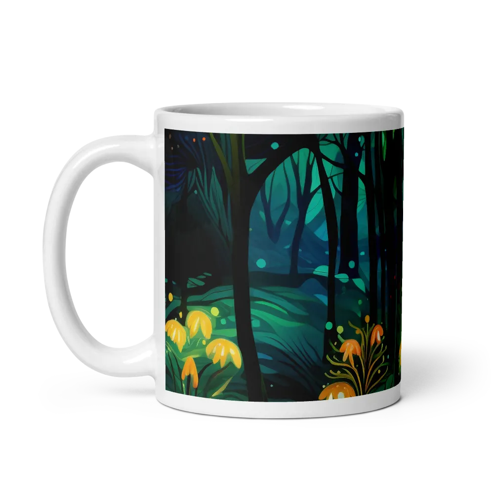 Whispers of the Enchanted Forest | Mug with White inside | 11 oz