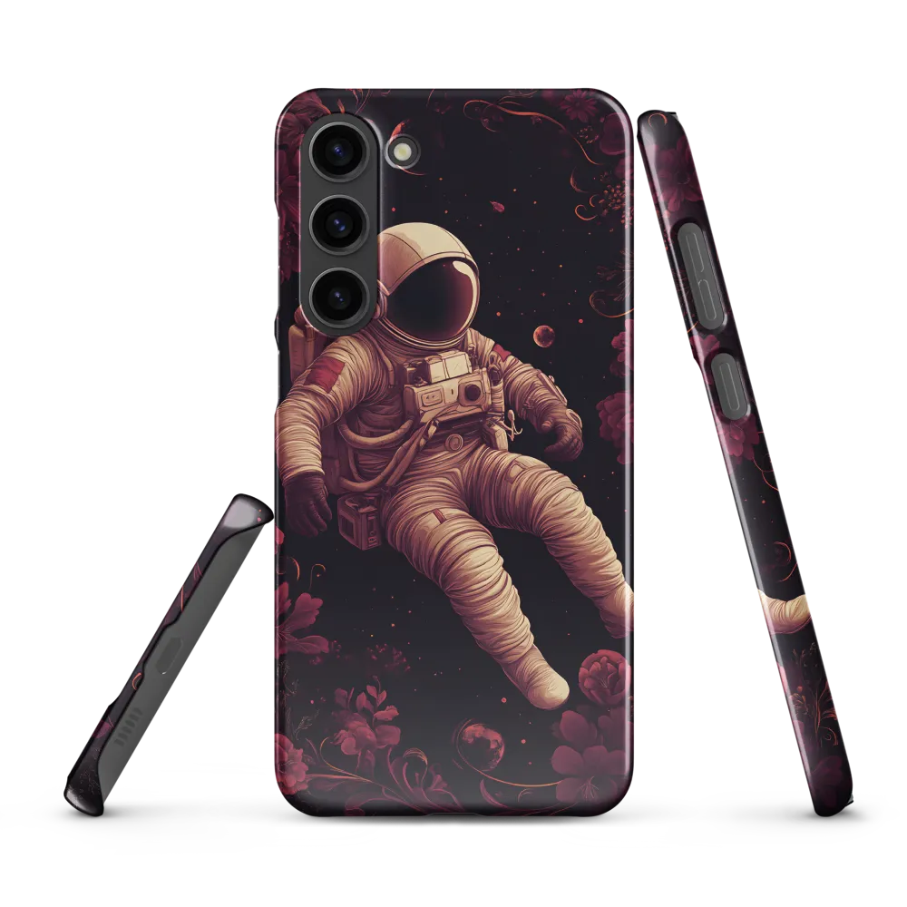 Cosmic Bloom: An Astronaut's Journey