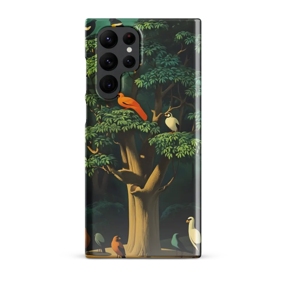 Harmony in Color: A Surreal Bird Symphony