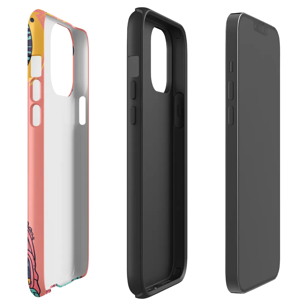 Exploration Beyond: A Digital Astronaut | Phone Case |  13 Pro Max | Tough Case | Matte