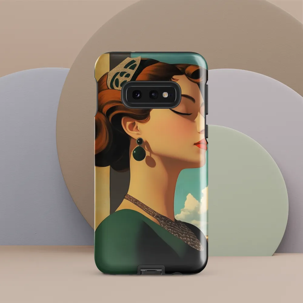 Elegance in Art Deco: A Portrait of Grace