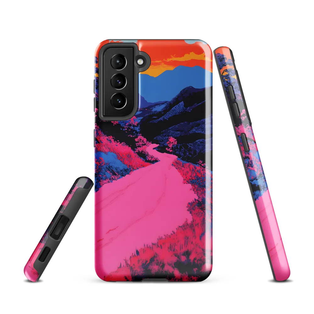 Ethereal Landscape in Vivid Hues