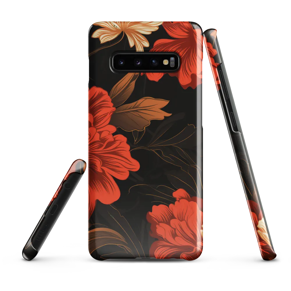 Elegance in Bloom | Phone Case |  S10 Plus | Snap Case | Glossy