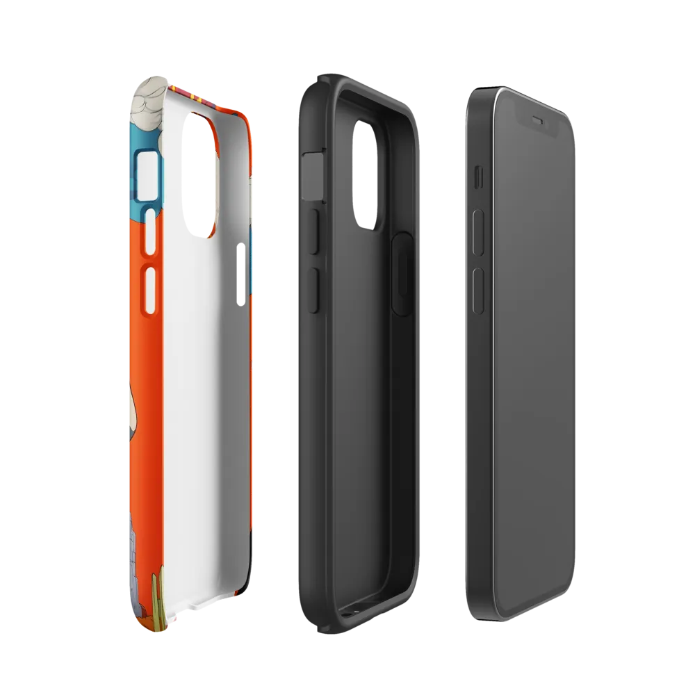 Eruption of Power | Phone Case |  12 mini | Tough Case | Glossy