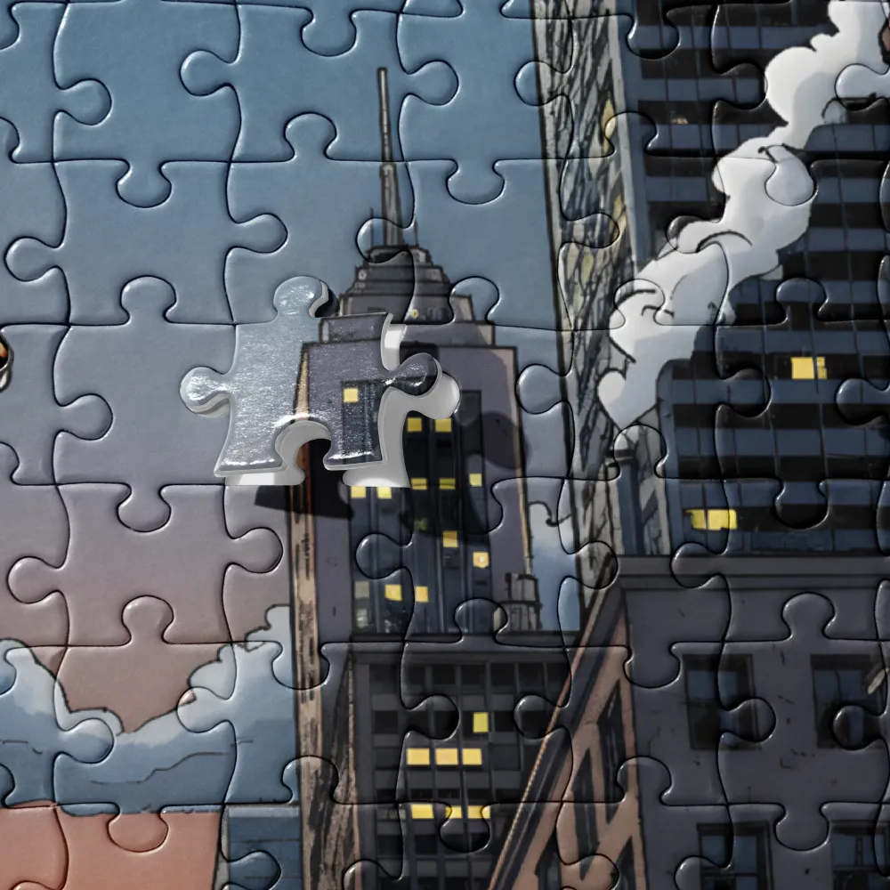 Urban Antelope 
 Jigsaw Puzzle