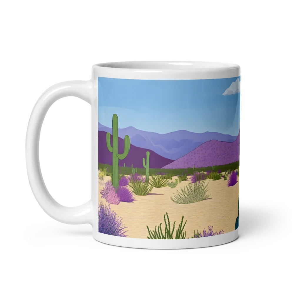 Desert Serenity | Mug with White inside | 11 oz