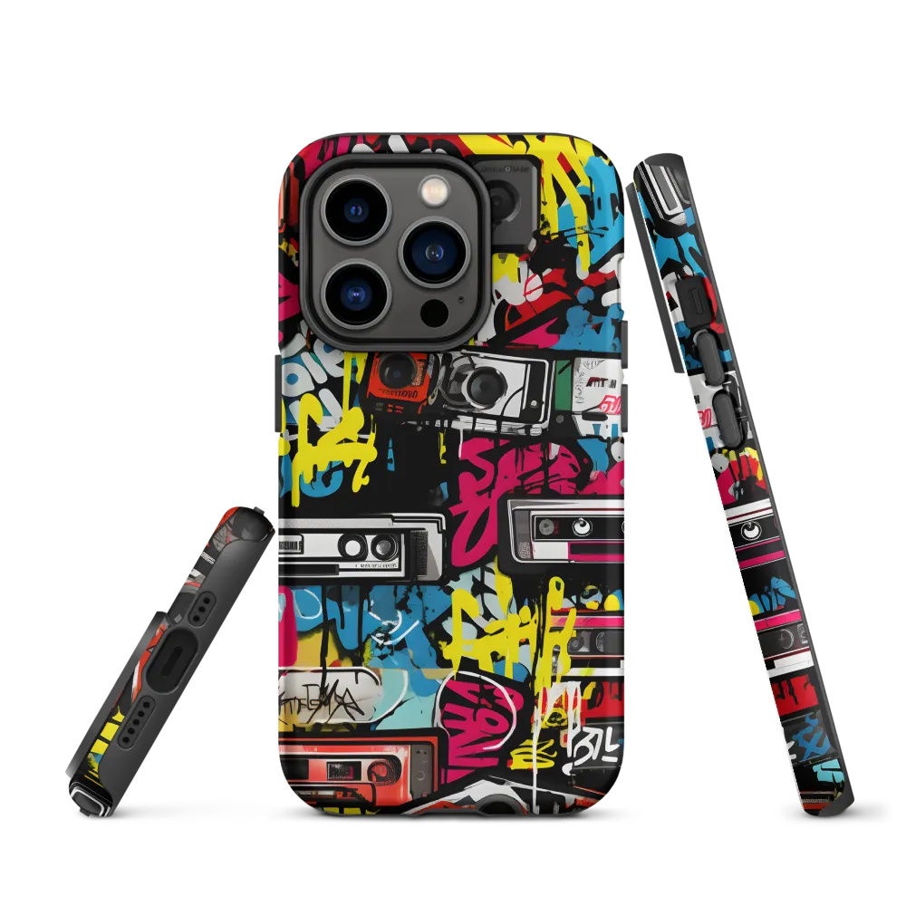 Urban Nostalgia: A Retro Cassette Explosion