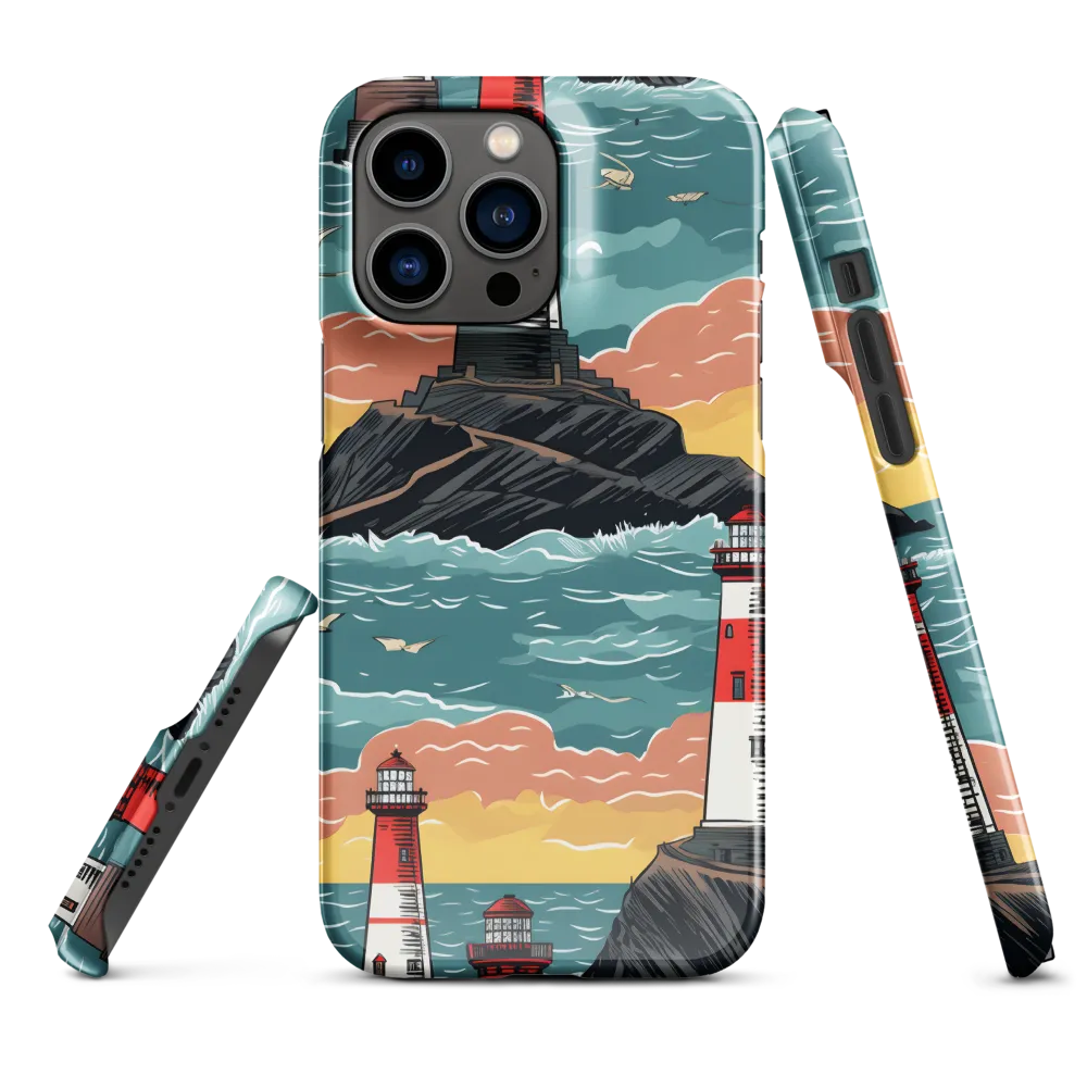 Lighthouses in a Whimsical Ocean