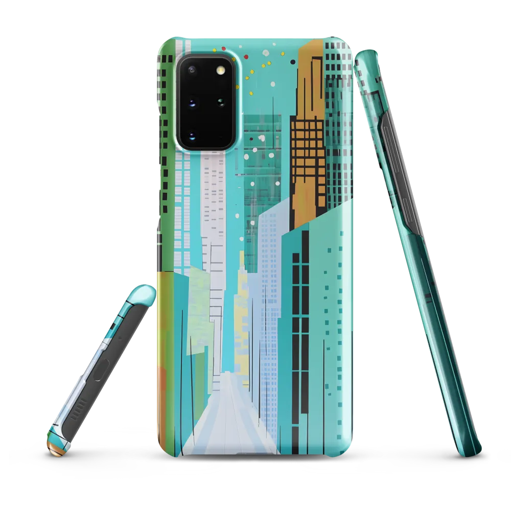 Urban Symphony in Turquoise