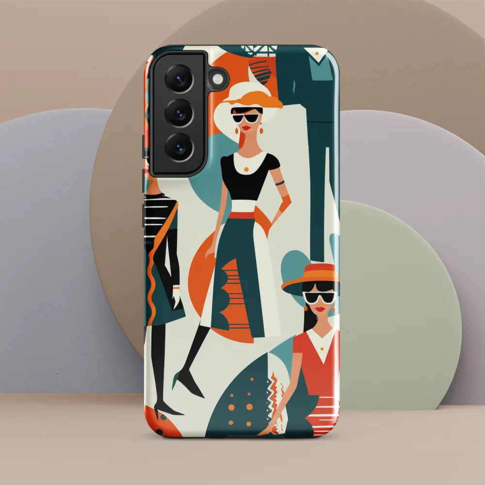 Chic Figures in Pop Art