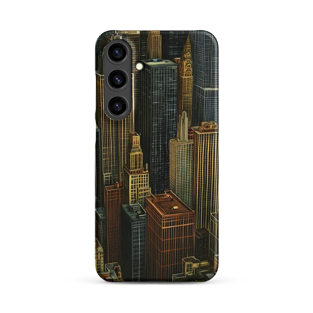 Urban Elegance: A Golden Cityscape