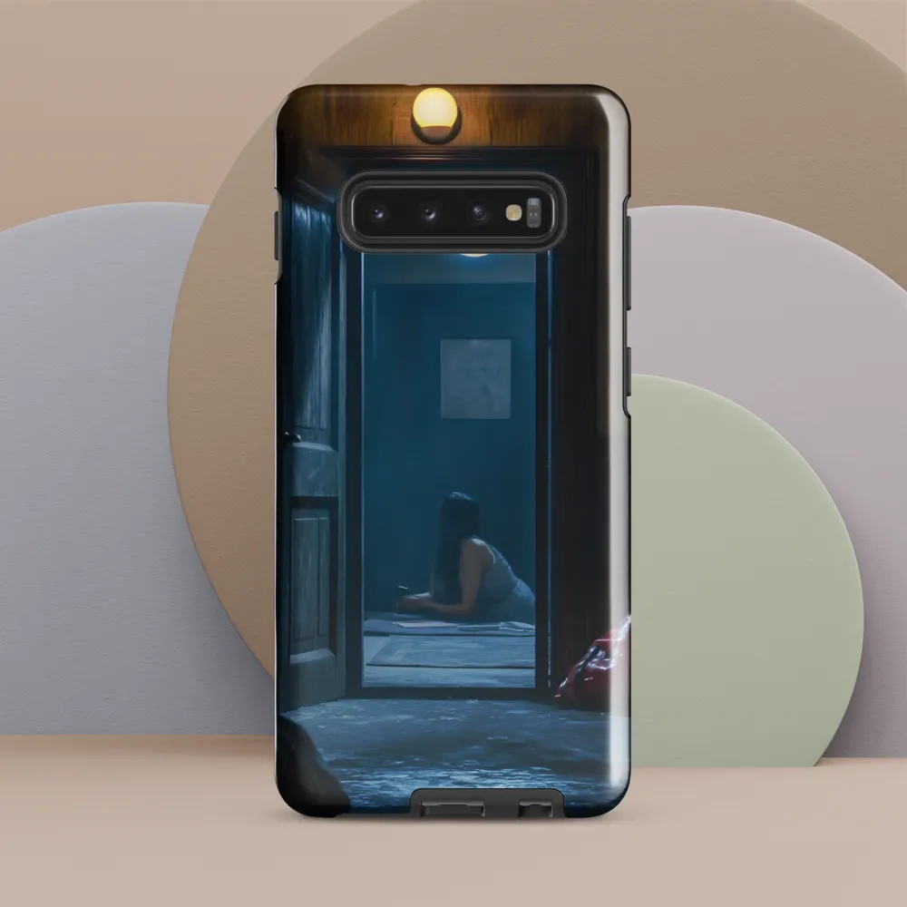 Whispers of Solitude | Phone Case |  S10 Plus | Tough Case | Glossy