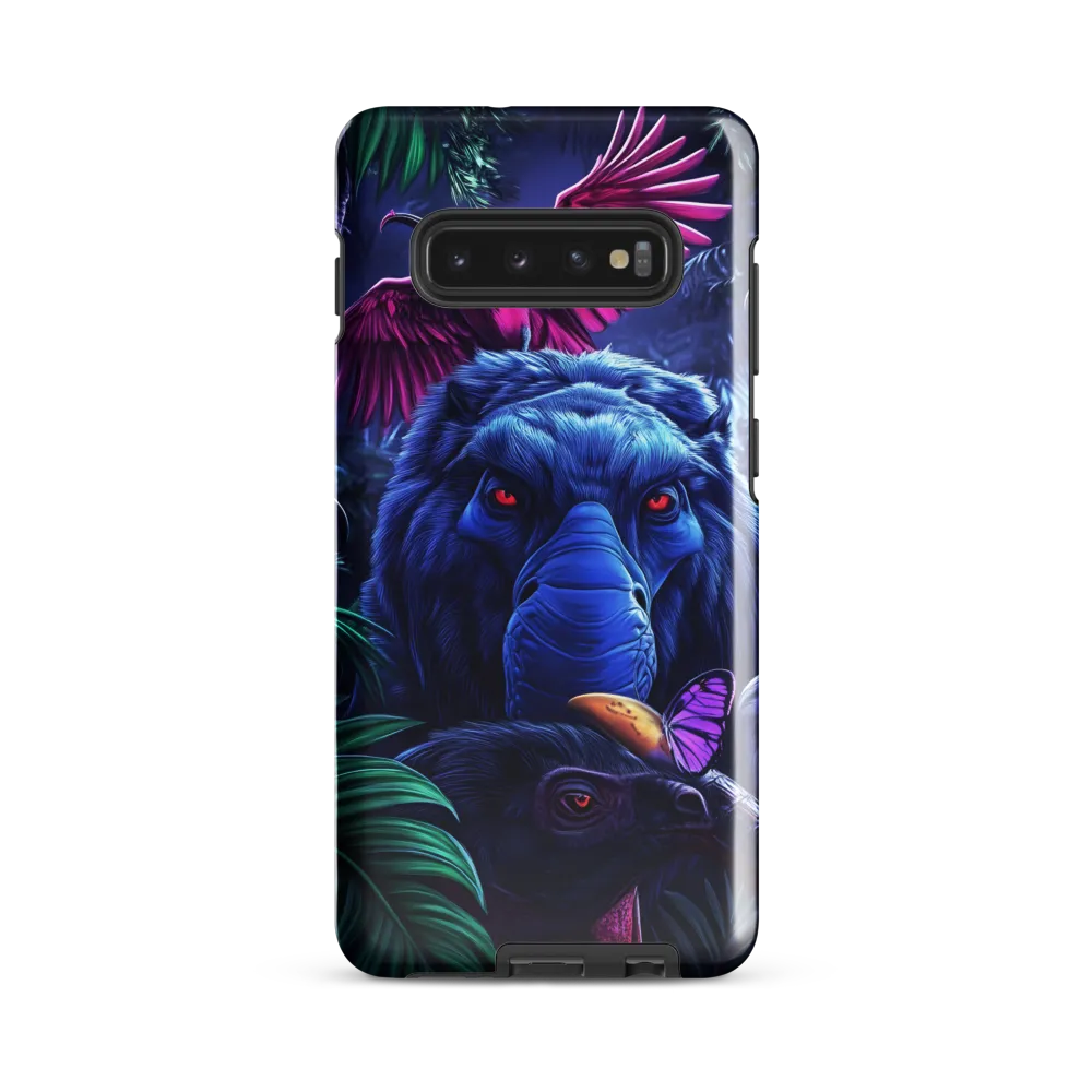 Enigmatic Jungle Symphony | Phone Case |  S10 Plus | Tough Case | Glossy